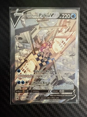 Origin Forme Palkia V (Alternate Full Art) 167/189 Swsh10: Astral Radiance Holo - Image 1 of 4