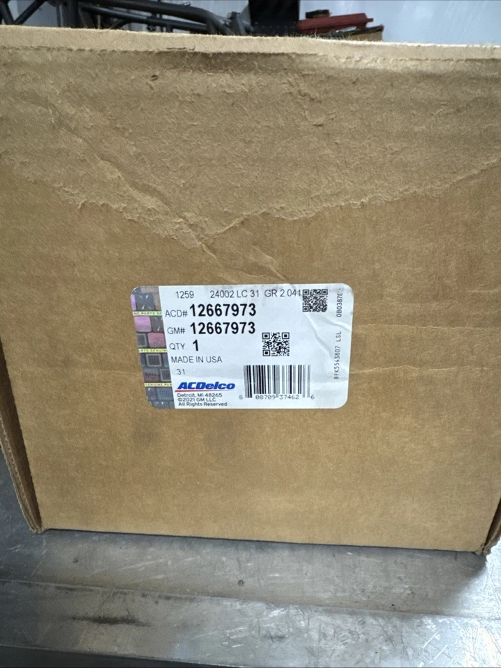 2016-2025 GM Starter. Chevrolet Traverse. Novo, na caixa. OEM 12667973 - Imagem 1 de 2