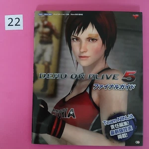 DEAD OR ALIVE 5 Last Round Master Guide Book Game Japanese - Picture 1 of 2