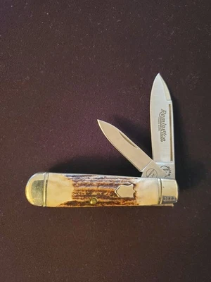 CUCHILLO STAG JACK REMINGTON UMC HECHO EN EE. UU. 1/7500 #2177 R106 75º ANIVERSARIO  Foto 1 de 4