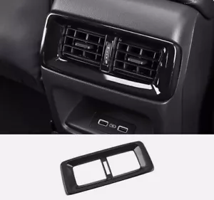 Passend für Honda CRV CR-V 2023-2024 Glossy Black Heck AC Air Outlet Vent Cover Trim - Bild 1 von 4