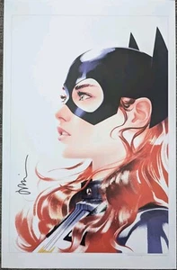 2024 SDCC JOSH MIDDLETON BATGIRL ART PRINT SIGNED POSTER DC COMICS - Picture 1 of 1