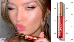 ICONIC LONDON LUSTRE LIP OIL GLOSS GLASS SHINE NOURISHING .20 oz ~~ ONE TO WATCH - Picture 1 of 11