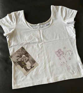 Camisa recortada Babydoll Tommy Hilfiger vintage años 2000 Y2K para mujer talla XL - Imagen 1 de 19