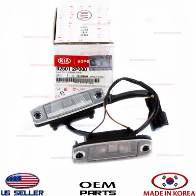 Luz de lámpara de matrícula trasera genuina AMBOS LADOS ⭐OEM⭐ Kia Sorento 2011-2013 Foto 1 de 4