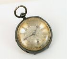RARE ANTIQUE BELL BROTHERS DONCASTER BEAUTIFUL STERLING SILVER POCKET WATCH !