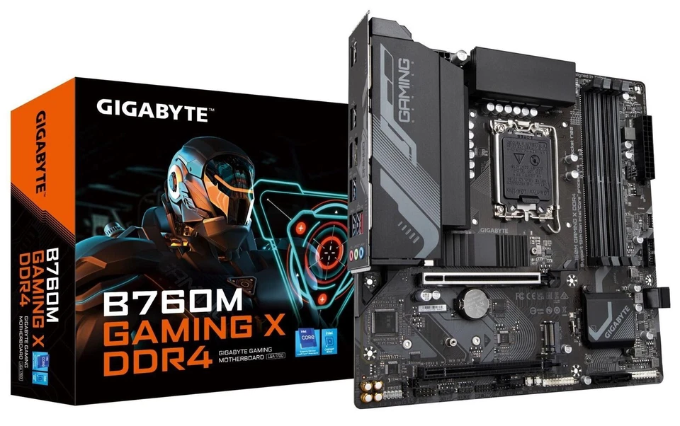 GIGABYTE B760M GAMING X DDR4 LGA 1700 MicroATX Intel Motherboard