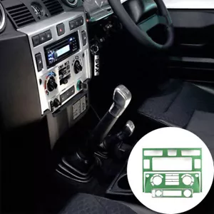 Aluminum Alloy Green Air Conditioning Panel For Land Rover Defender 2008-18 - Picture 1 of 6
