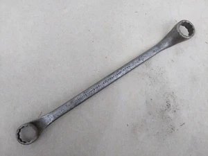Vintage 1940er Plomb 8185 Made in USA 15/16 x 1" Offset Doppelringschlüssel DBE - Bild 1 von 5