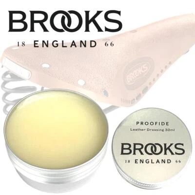 Brooks Cuidado del cuero Proofide Single 30 ml Bicicleta Cuero Sillín Cuidado del asiento Grasa