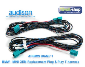 Arnés en T Audison APBMW BIAMP 1 Plug&Play para BMW/MINI REPUESTO DE FABRICANTE DE EQUIPOS ORIGINALES  - Imagen 1 de 2