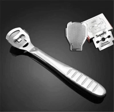 Stainless Steel Coarse Callus Remover Foot File Pedicure Rasp Dead skin shaver - Image 1 of 4