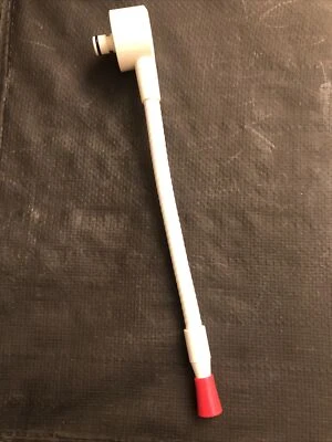 Manguera blanca Enagic Kangen tubo ácido inferior de metal flexible para Enagic K8 Foto 1 de 2