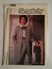Simplicity Pattern - 7586 Ladies Blouse Lined Skirt Jacket Coatdress Sz 10 Uncut