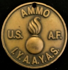 MUNICIÓN EE. UU. A.F. I.Y.A.A.Y.A.S. MONEDA DE DESAFÍO Providing the Enemy to Opportunity - Imagen 1 de 2