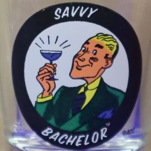 Vaso de chupito Savvy Bachelor - Imagen 1 de 6