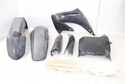 2002 Honda CR 250R conjunto de para-lamas placa de matrícula dianteira traseira persianas protetores de garfo - Imagem 1 de 4