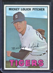 Mickey Lolich 1967 Topps Baseball #88 (casi nuevo) casi como nuevo - Imagen 1 de 2