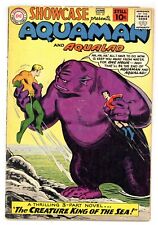 Showcase 32 Aquaman! Aqualad! Nick Cardy art Wizard's potion 1961 Dc Comics F706