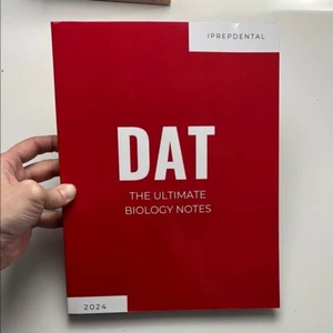 2024-2025 DAT Biology Notes by iPrepDental Test Prep paperback book - Picture 1 of 5
