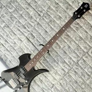 B.C.Rich MockingBird Bass PP Black Aggressive Shape Electric Bass From JAPAN - Picture 1 of 12