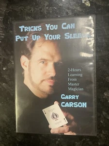 Tricks You Can Put Up Your Sleeve DVD Master Magician Garry Carson Signed Auto - Picture 1 of 4