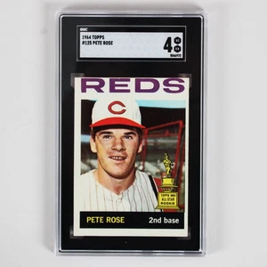 1964 Topps Pete Rose Graded Card #125 – SGC 4 - Picture 1 of 2