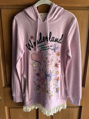 NEW Juniors XS Gothic Sweet Lolita Pullover Hoodie Kawaii Taobao Asian Market - Image 1 of 4