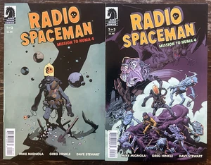 RADIO SPACEMAN MISSION TO NUMA 4 1 2 NM/NM- LOT Mike Mignola Hellboy Dark Horse - Picture 1 of 6