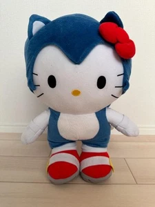 Sonic Hello Kitty Special Plush Toy Retro - Picture 1 of 9