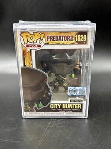 Funko Pop Plus! Predator 2 City Hunter con protector pop LE 3500 Royalty # 1829 - Imagen 1 de 6