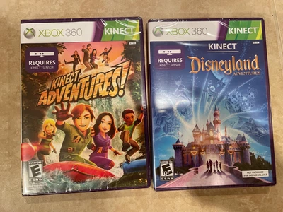 Kinect Disneyland Adventures & Kinect Adventures Xbox 360 Nuevo Lote Precintado Foto 1 de 2
