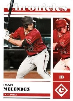Ivan Melendez 2023 Chronicles Baseball - #21 - Arizona Diamondbacks - Image 1 of 2