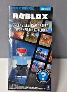 Roblox Deluxe Mystery Pack Serie 3 Greenville: Autohändler Worker MILK74L80 - Bild 1 von 13