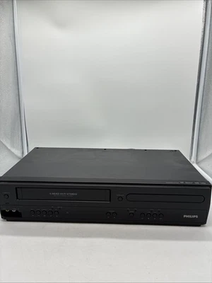 Philips DVD VCR 4 Head Combo Player Recorder DVP3355V/F7 No Remote Fully Tested - Image 1 of 4