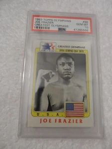 1983 Topps Greatest Olympians USA 'Smokin Joe Frazier #98 PSA 10 GEM MT - Picture 1 of 2