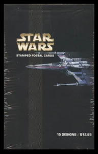 UX489-503 STAR WARS MINT POSTAL CARD SET of 15 - Picture 1 of 3