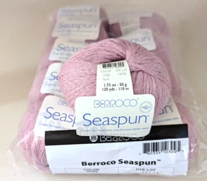 Full Bag 10 Matched Balls Berroco Seaspun 50g/120yds 50% Cotton/ 50% Seaqual DS - Picture 1 of 2