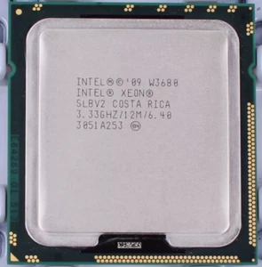 Intel Xeon W3680 Hex Core 3.33GHz SLBV2 12MB 6.4 GT/s LGA1366 Processor - Picture 1 of 2