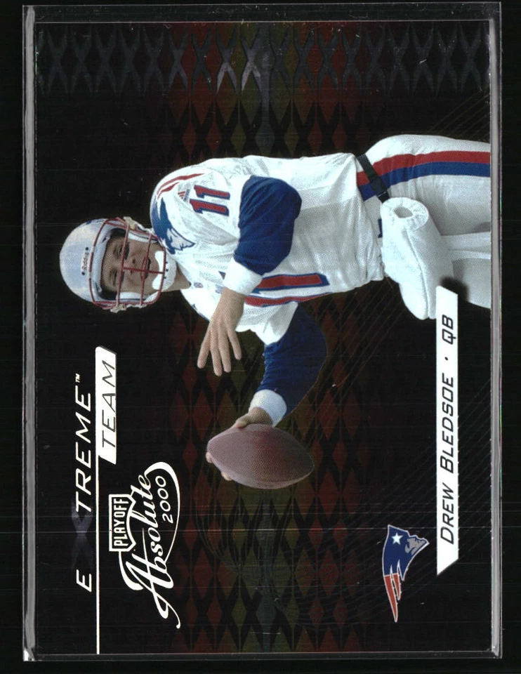 Drew Bledsoe 2000 Playoff Absolute #XT-10  Football Card - Image 1 of 2