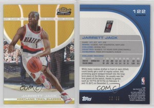 2005-06 Topps Finest Gold Refractor /39 Jarrett Jack #122 Rookie RC