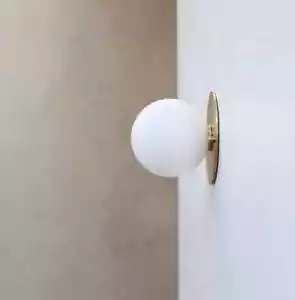 Wall Sconce/Flush mount Ceiling Light, Mid Century Wall Sconce/Ceiling Light wit - Picture 1 of 8