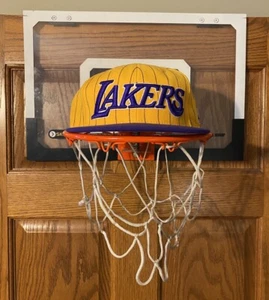 Los Angeles LA Lakers Adidas NBA Basketball 100% WOOL Pinstripe Cap Hat Snapback - Picture 1 of 7