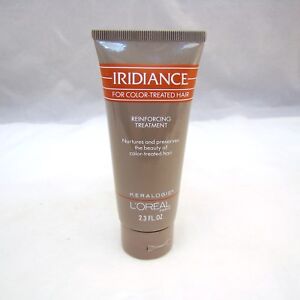 L'Oreal Keralogie IRIDIANCE Color-Treated Hair Reinforcing Treatment 2.3 oz NEW