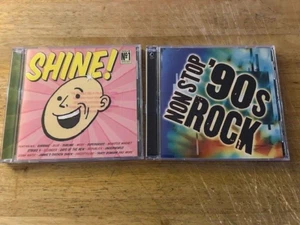 Various Artists "Shine No.1" & "Non-Stop 90's Rock" CD Bundle - Picture 1 of 5