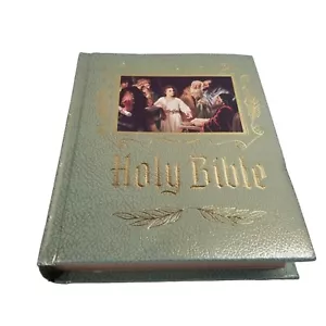 Heirloom Holy Bible Large Size Red Letter Edition King James 1971 Big Size Green - Picture 1 of 18