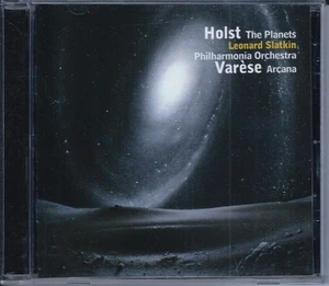 Holst: The Planets, Op. 32 / Varese: Arcana CD 1997 Leonard Slatkin Orchestra - Imagen 1 de 2