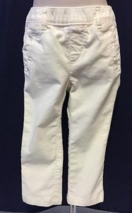 New/Tags 12-18 Month babyGap Baby Girl's 100% Cotton Off-White Pull-On Pants - Picture 1 of 11