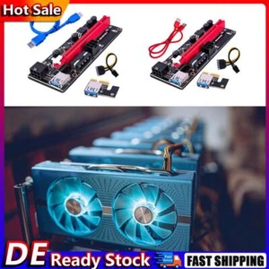 Ver009S PCI-e Riser Card PCI Express 1X to 16X Adapter USB 3.0 Data Cable De - Bild 1 von 6