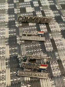 Vintage GI Joe 1982 Mail In Commando, Machine Gunner Metal Pin LOT - Picture 1 of 2